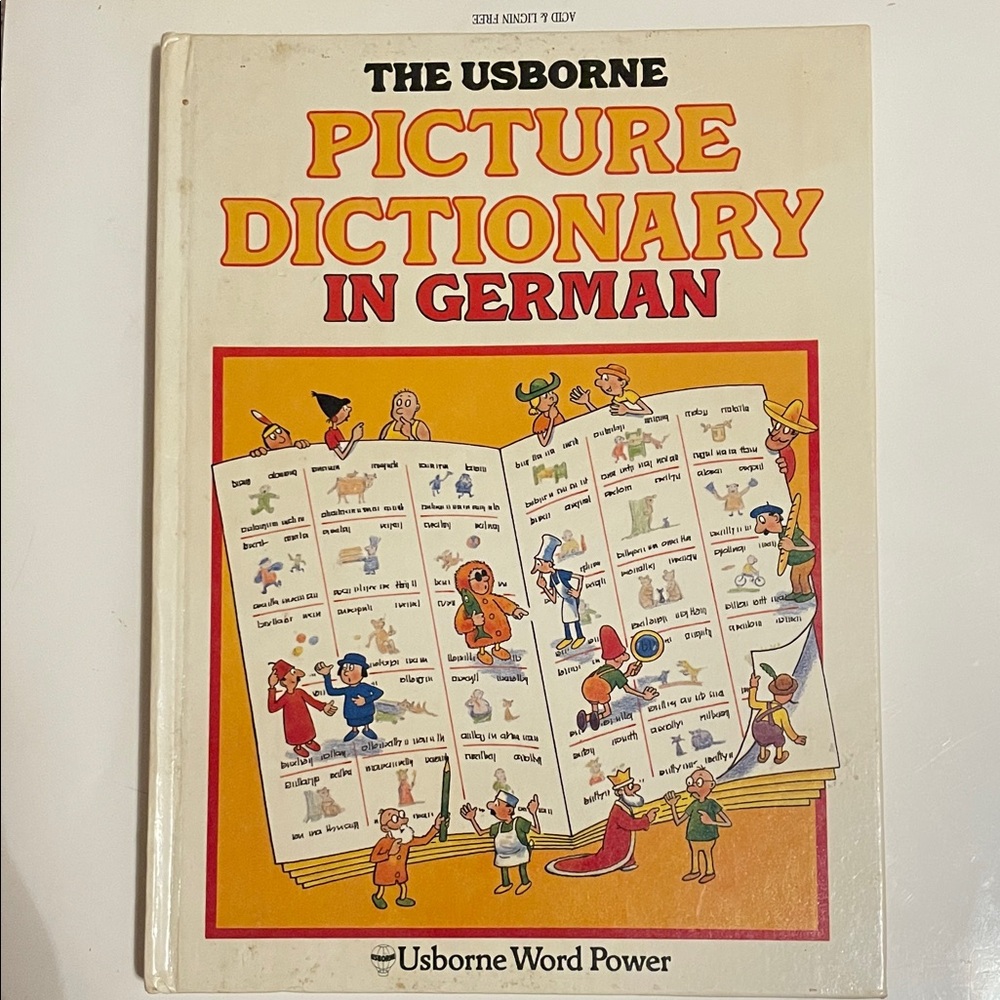 The‎ Usborne Picture Dictionary in German